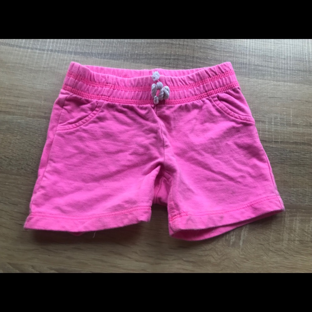 Pink shorts!
